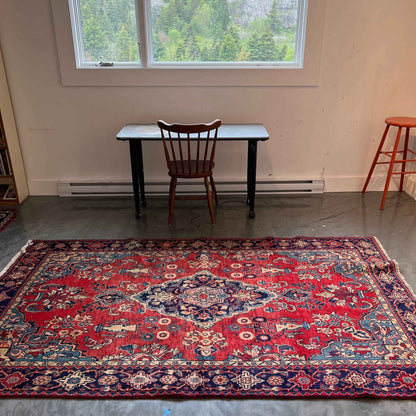 Persian Mahal Rug | 8’ 9” x 4’ 11”