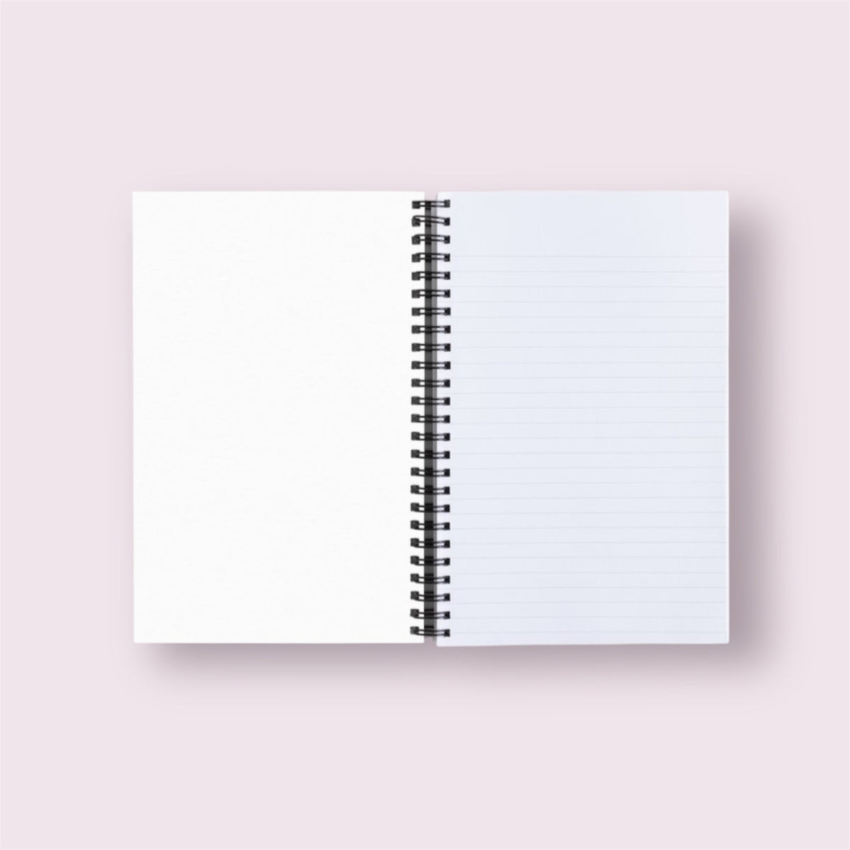 Purple Fields Notebook