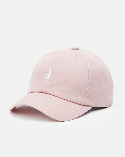 Tree Embroidery Tencel Peak Hat