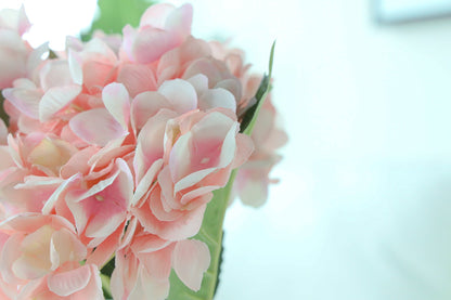 Beverly Künstlicher Hortensienstrauß, Rosa, 45,7 x 20,3 cm (3er-Set)