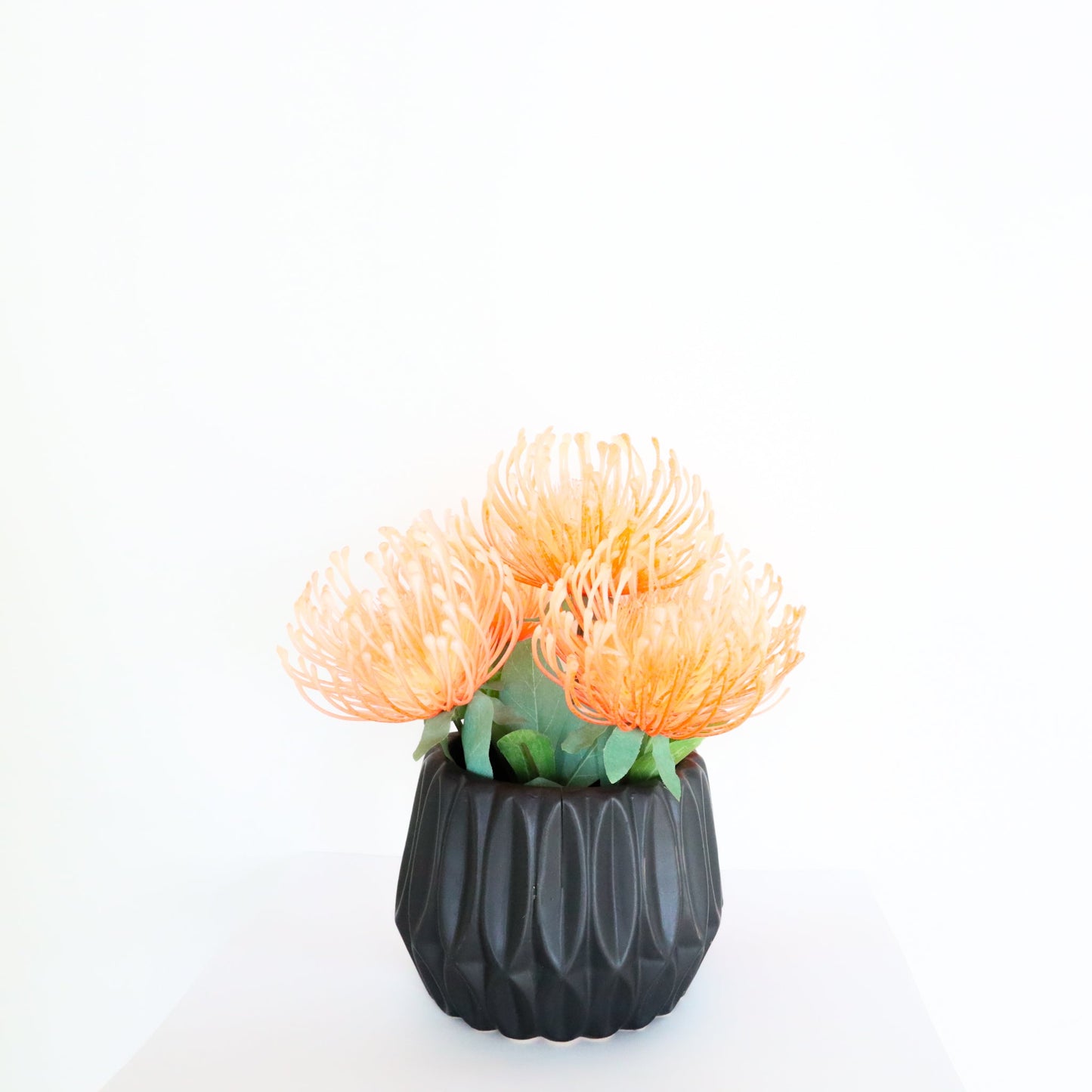 Künstlicher Blumenstrauß Reseda im Topf, 17,8 cm x 20,3 cm