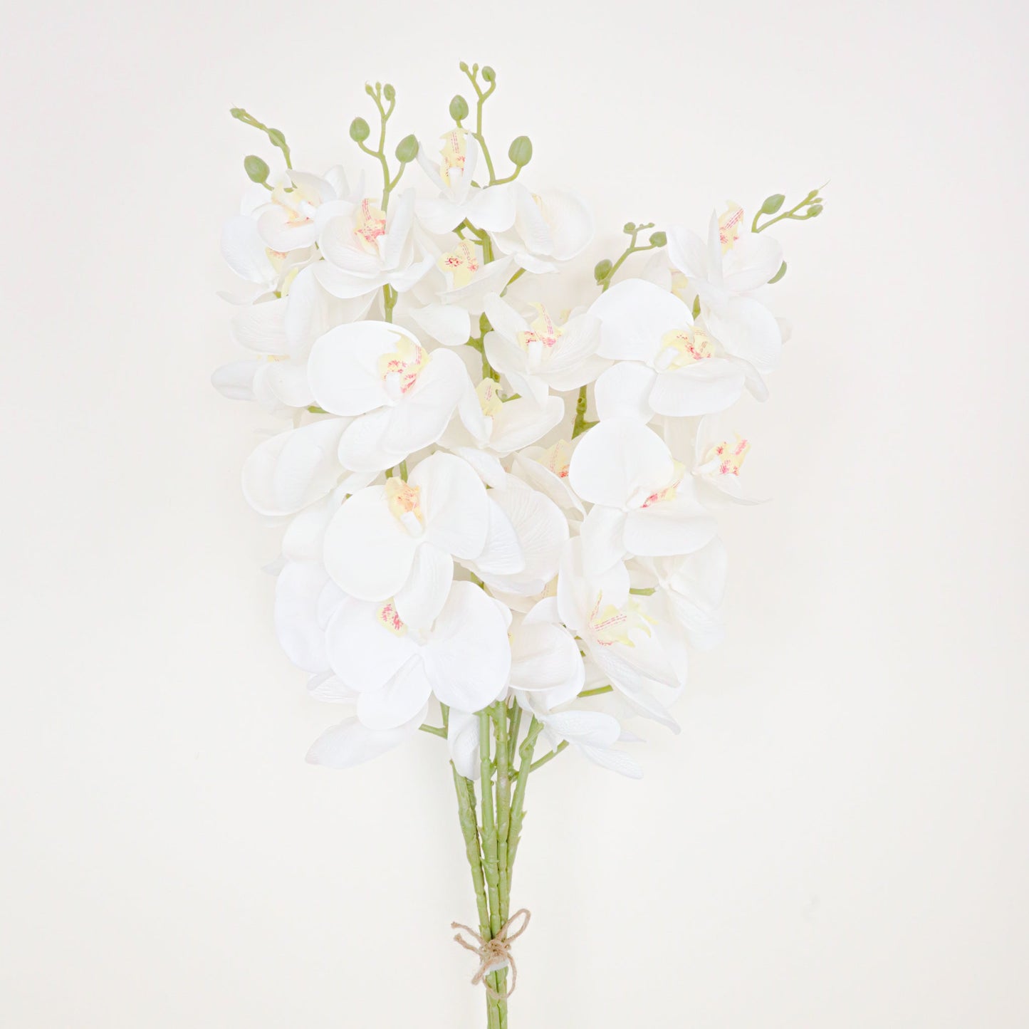 Zuna Künstliche Weiße Orchideenstrauß 107 x 30 cm (6er-Set)