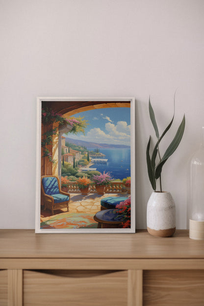 RADIANT FREEDOM, Kunstwerk auf gespannter Leinwand