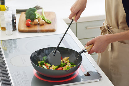YOSHIKAWA COOK-PAL REN TIEFE PFANNE 20CM – KOHLENSTOFFSTAHL, JAPAN