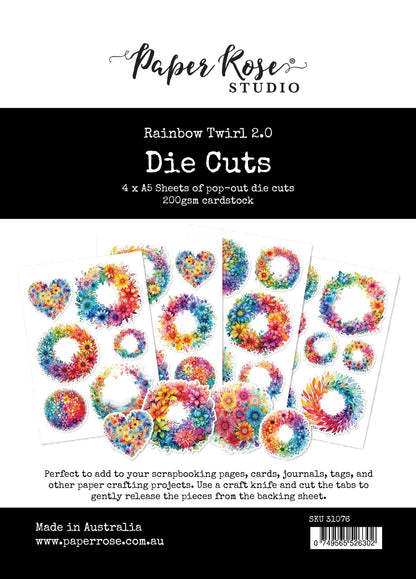 Rainbow Twirl 2.0 Die Cuts 31076