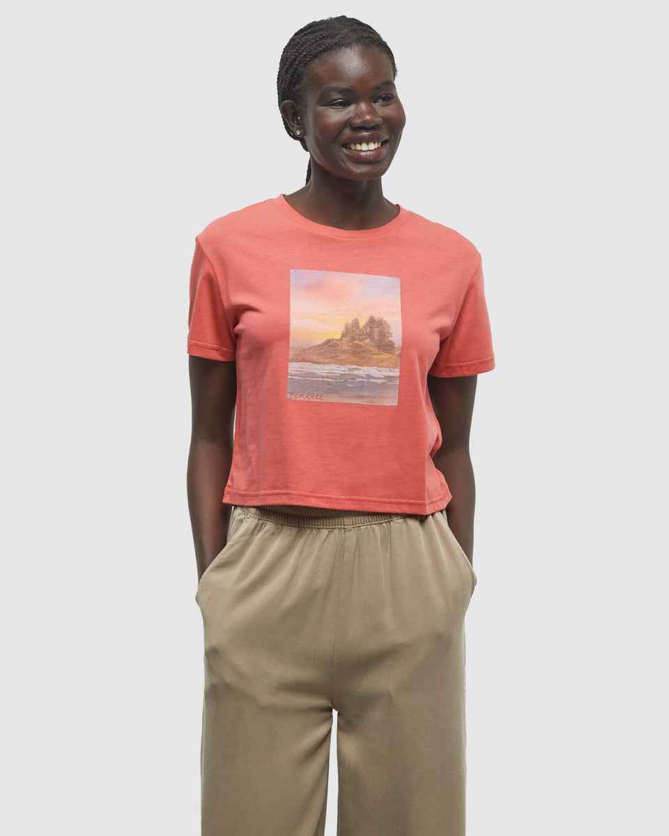 Breakwater Crop T-Shirt