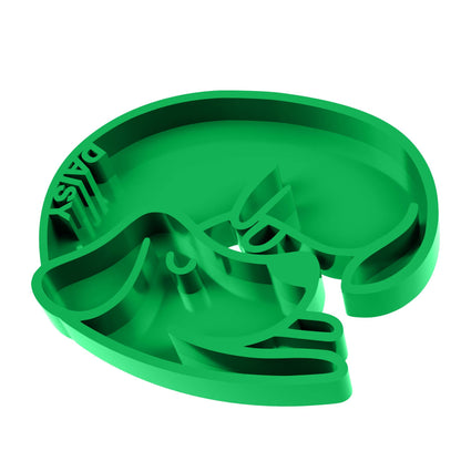 Personalized Pet Puzzle Feeder Bowl | Dog Shaped