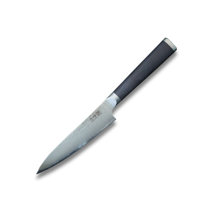 Miyako SUS 130mm Petty-Messer - 33 Lagen Damaststahlklinge – Hergestellt in Japan
