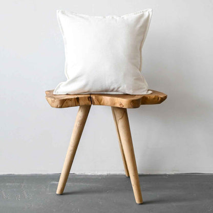 COTTON/ LINEN - WHITE