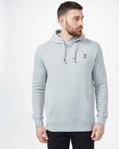 Palm Sunset Embroidery Hoodie