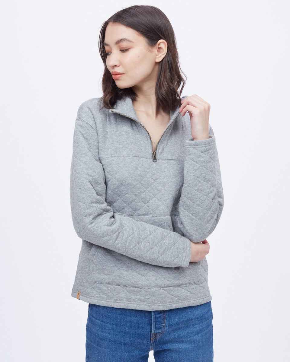 1/4 Zip Quilted Fleece