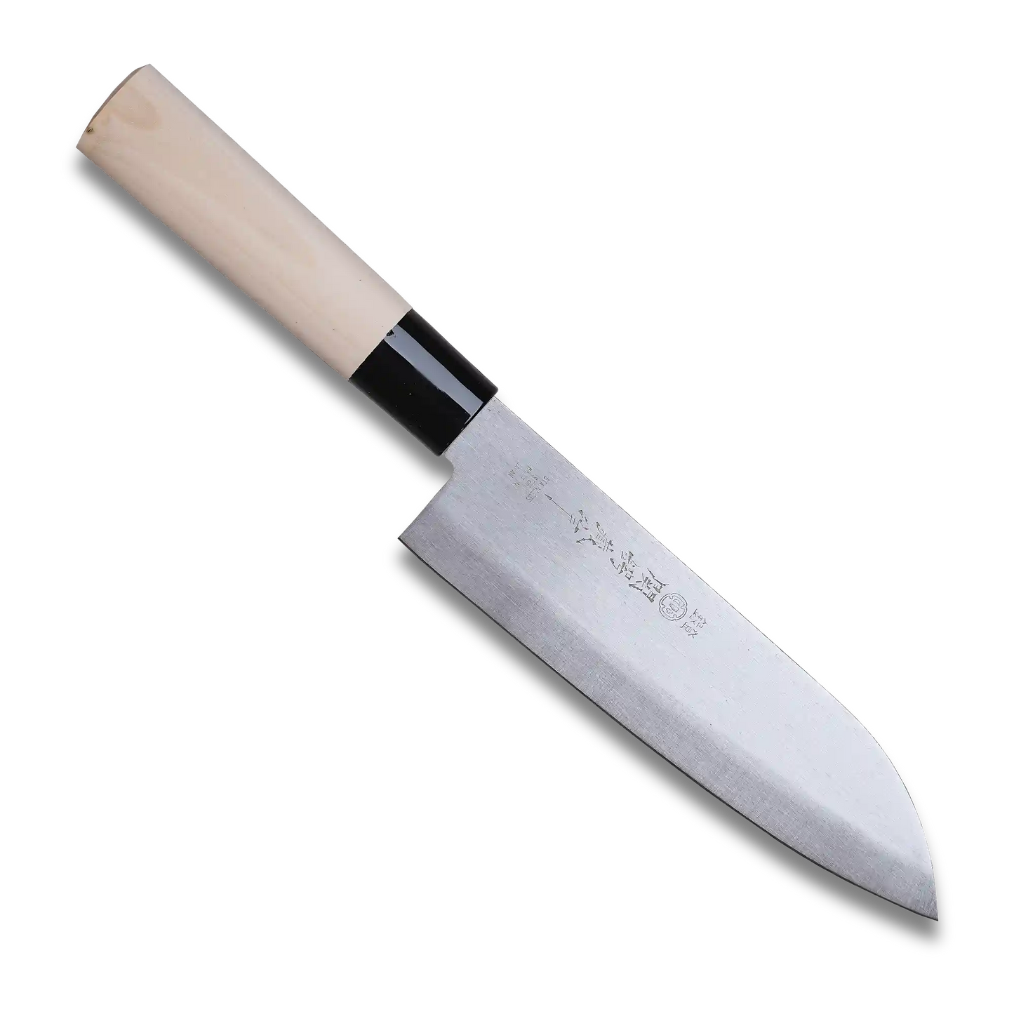 Tsubazo - Santokumesser 170 mm - Klinge aus Edelstahl | Hergestellt in Japan