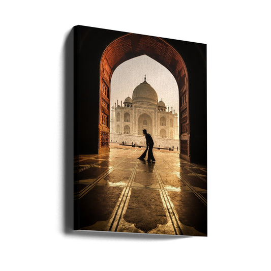 Wandkunst Taj Mahal Reiniger