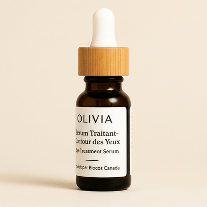 Sérum traitant pour enlever les poches sous les yeux