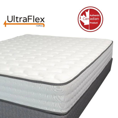 UltraFlex® GLORY 10" Orthopädische Taschenfederkernmatratze mit Schaumumrandung, umweltfreundliche Hybridmatratze mit wasserdichtem Matratzenschoner (Hergestellt in Kanada)
