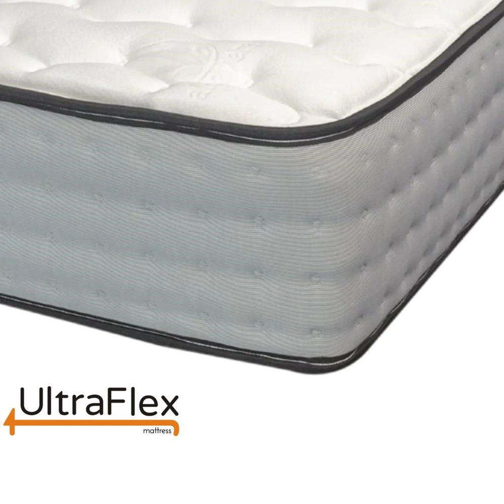 UltraFlex® GLORY 10" Orthopädische Taschenfederkernmatratze mit Schaumumrandung, umweltfreundliche Hybridmatratze mit wasserdichtem Matratzenschoner (Hergestellt in Kanada)