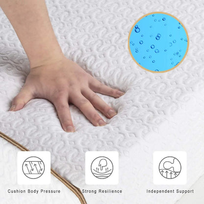 UltraFlex® DREAMER Orthopädische, Kühlgel-Memoryschaum, Umweltfreundliche Matratze (Hergestellt in Kanada)