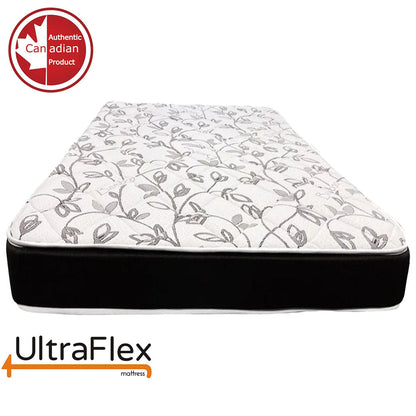 UltraFlex® ZENITH – Hochdichter, druckentlastender Soja-Schaumstoff, temperaturregulierendes Kühlgel, Wirbelsäulenpflege, orthopädische Matratze mit Haltungsunterstützung (Hergestellt in Kanada) – mit wasserdichtem Matratzenschoner
