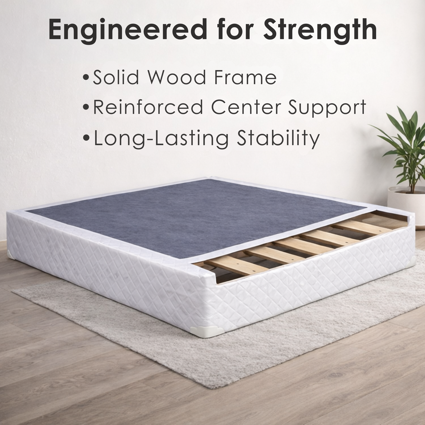 UltraFlex® INSPIRE PLUS Mattress and BoxSpring Set Orthopedic Luxury Gel Memory Foam, Optimal Comfort, Breathable, Eco-friendly Mattress (Made in Canada)