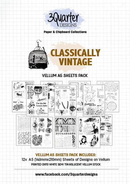 Classically Vintage Vellum