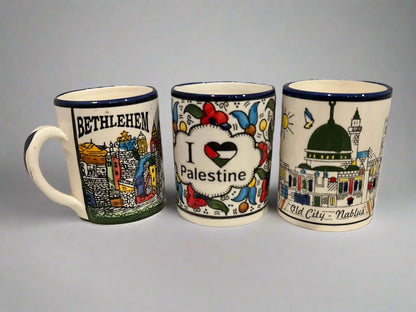Coffee & Tea Mug Handmade Ceramic in Palestine Mug