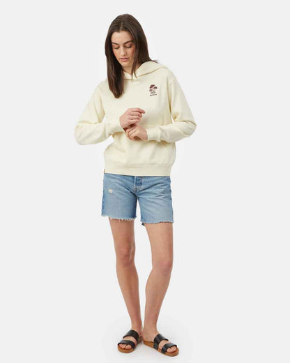 Mushroom Embroidery Hoodie