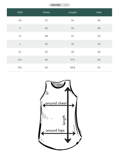 ELDERS- Women's Relaxed Tank - Heather Teal