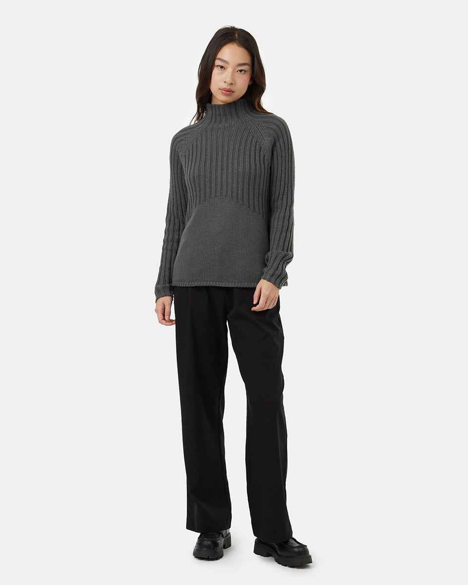 Highline Mock Neck Sweater