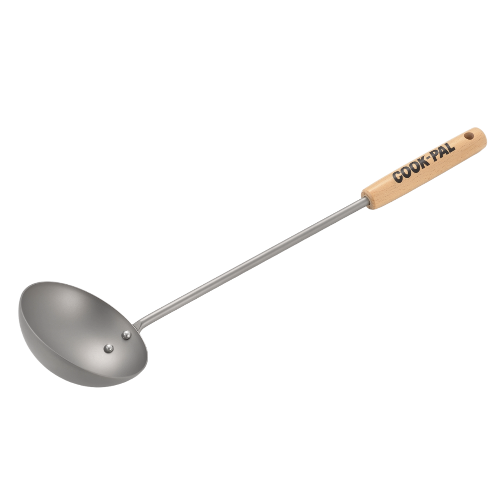 Chinesische Titan-Wok-Kelle – Yoshikawa Cook-Pal Japanische Kelle
