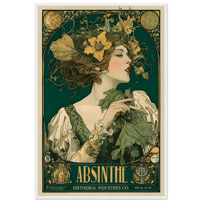 L’Absinthe d’Ombre - Poster & Framed Print