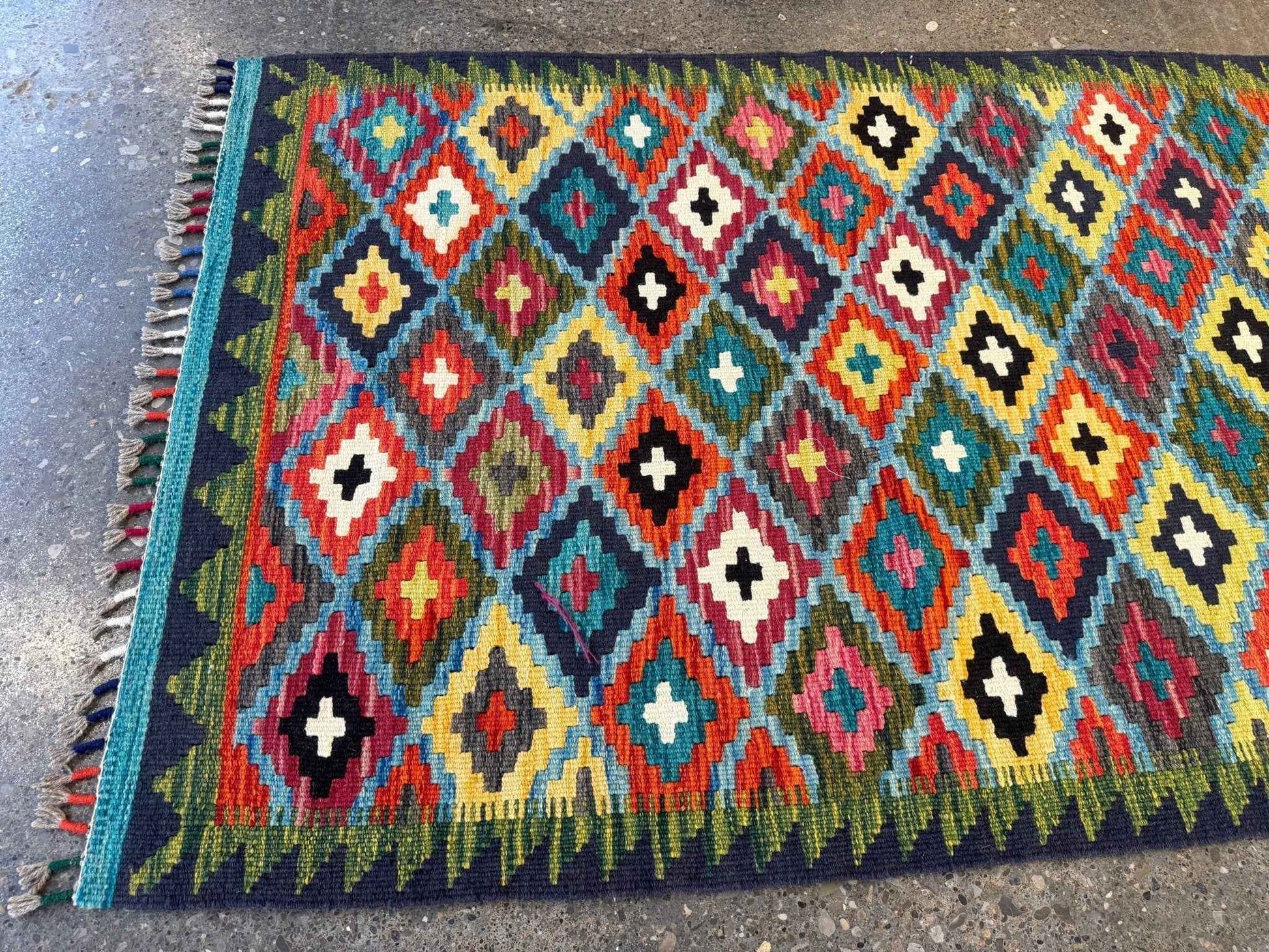 Afghan Maimana Kilim Rug | 2' 10" x 4' 5"