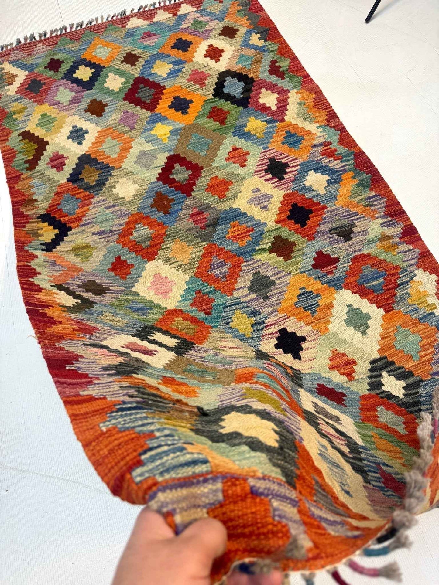 Afghan Maimana Kilim Rug | 3' 5" x 6' 8"