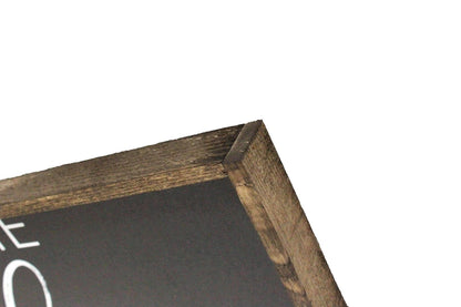 Always Kiss Me Goodnight Holzschild – Schlafzimmer Wandkunst