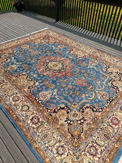 Aseman | 11' 4" x 8' 3" | Persian Kashmar Rug