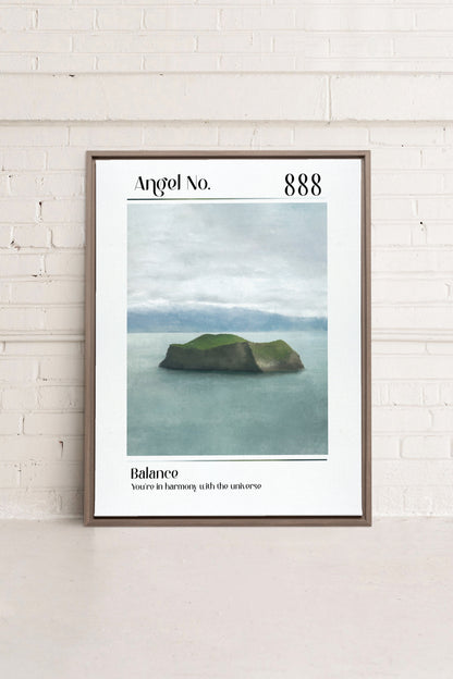 Balance, Oeuvre sur toile étirée