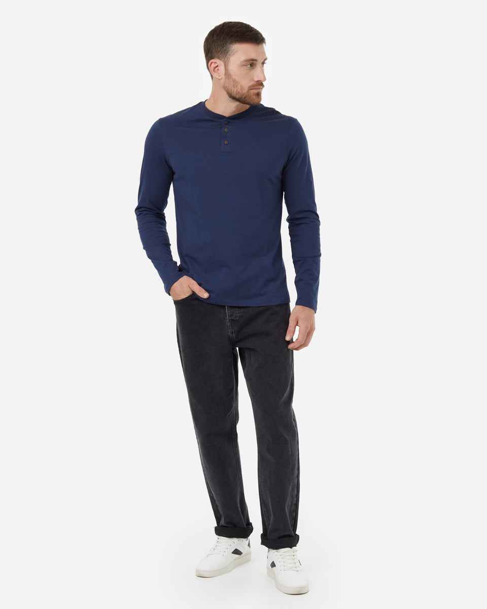 Set In Sleeve Yoke Henley