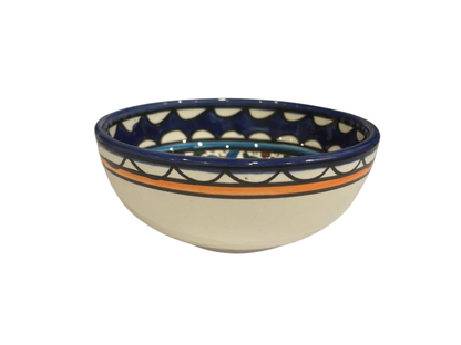 Handgefertigte Keramik-Servierschale – 13 cm Suppen- & Salatschale