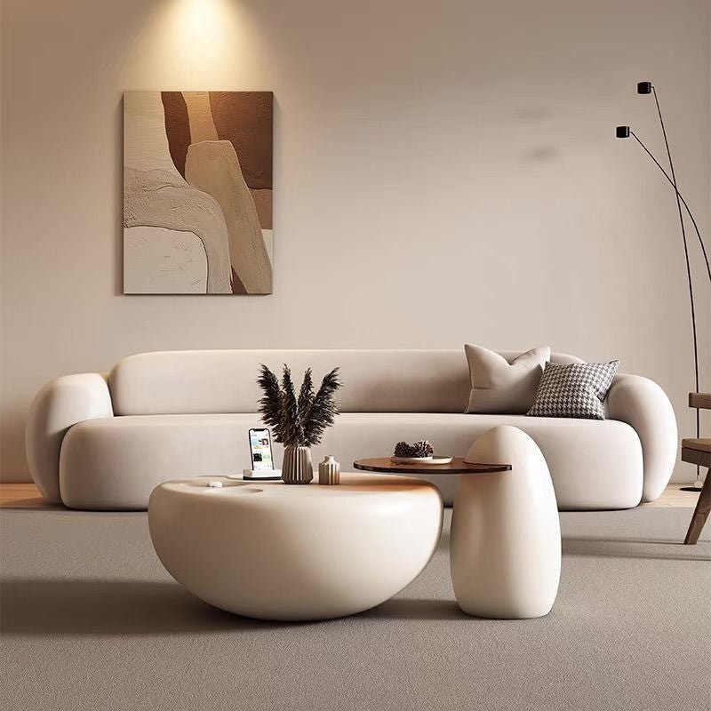 BT34 Round MDF Coffee Table Set