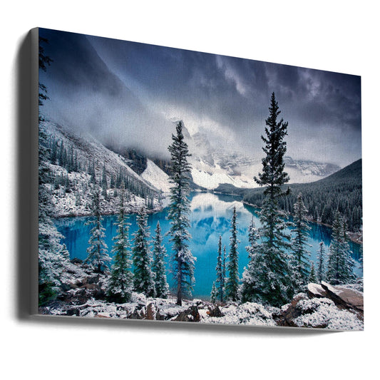 Wandbild Morgenblues