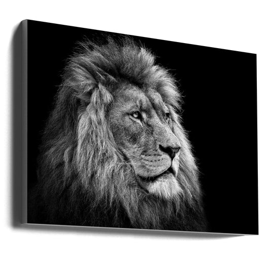 Wandbild Löwe
