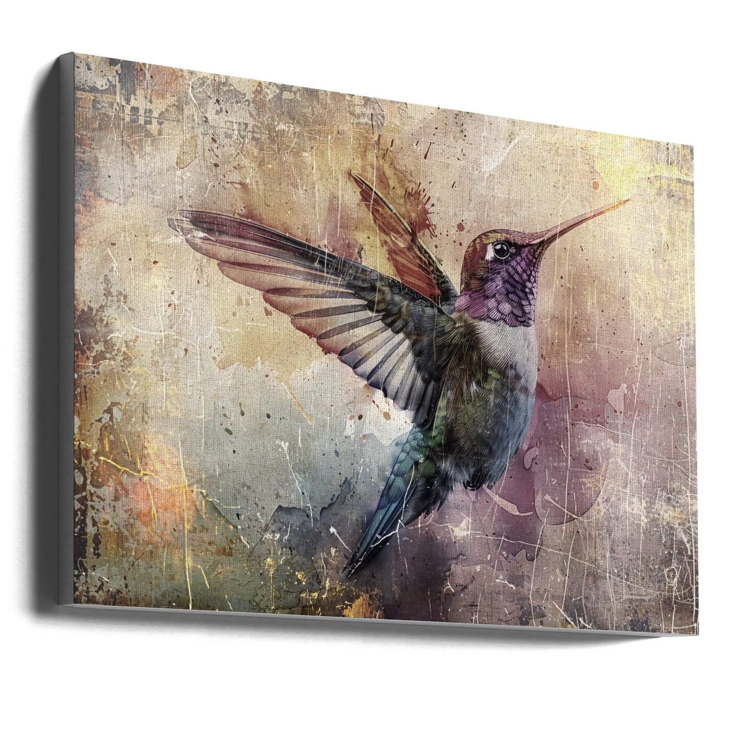 Wandkunst Vogel Vögel Tier Vintage Kunst Illustration Wandbild 11