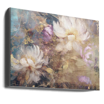 Wandbild Blumen Blumenkunst Illustration Wandkunst 002