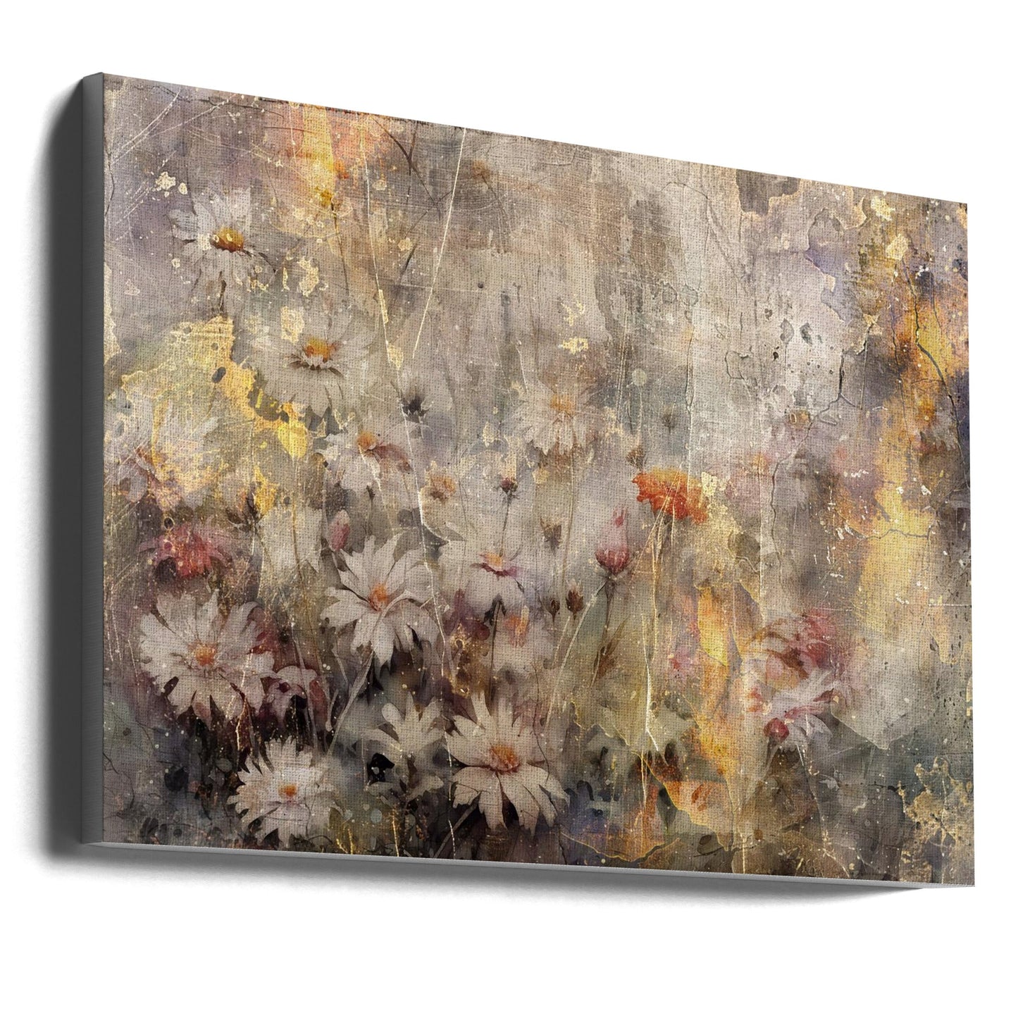 Wandbild Blume Floral Kunst Illustration Wandbild 010
