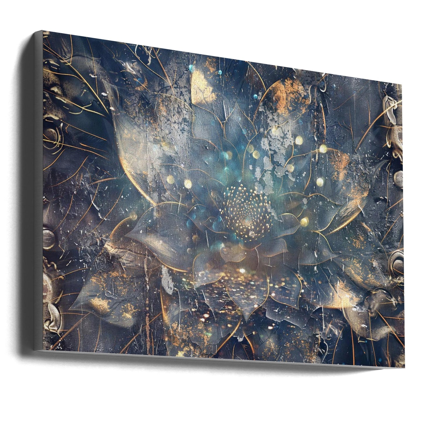 Wandbild Blumen Blumenkunst Illustration Wandkunst 046