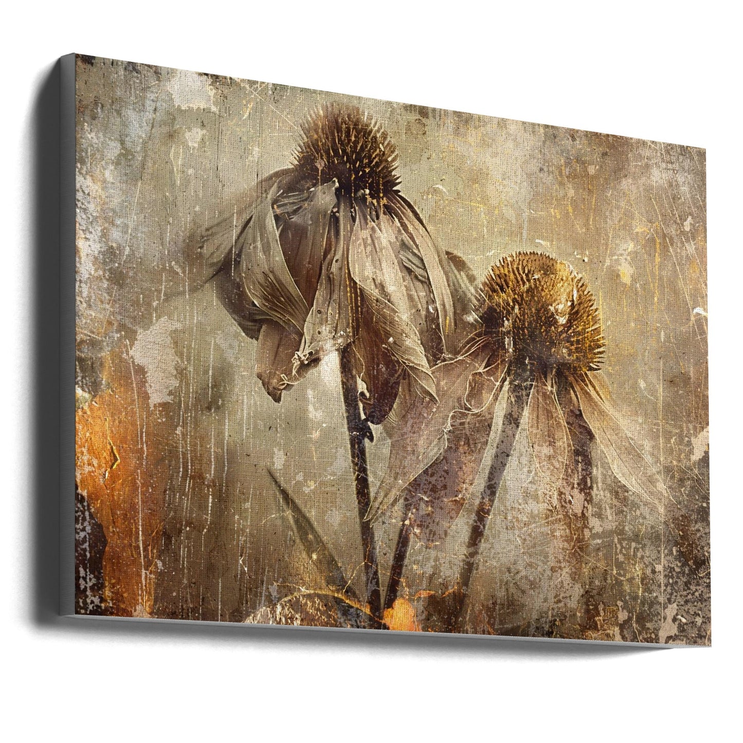 Wandbild Blumen Blumenkunst Illustration Wandkunst 082