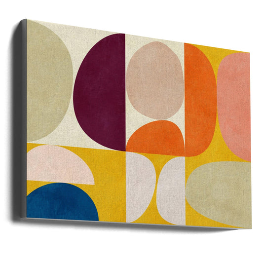Wandkunst Lebhaftes Bauhaus2