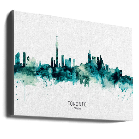 Wandkunst Toronto Kanada Skyline