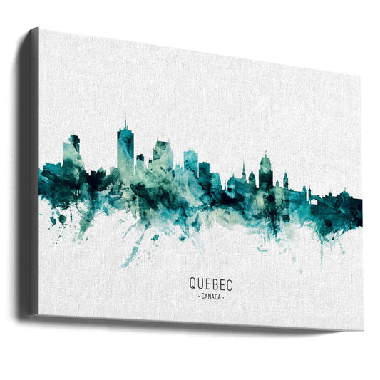 Wandbilder Quebec Kanada Skyline