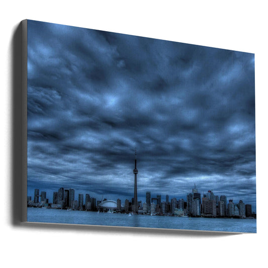 Wandkunst Toronto Blue