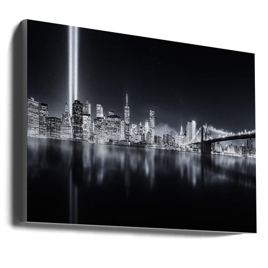 Wandbild Unvergesslicher 11. September. Manhattan